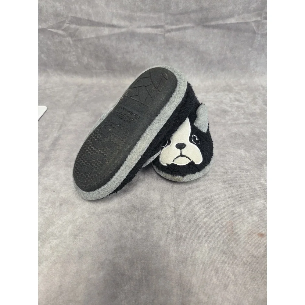 Toddler Panda Bear Slippers SZ-9M BLK